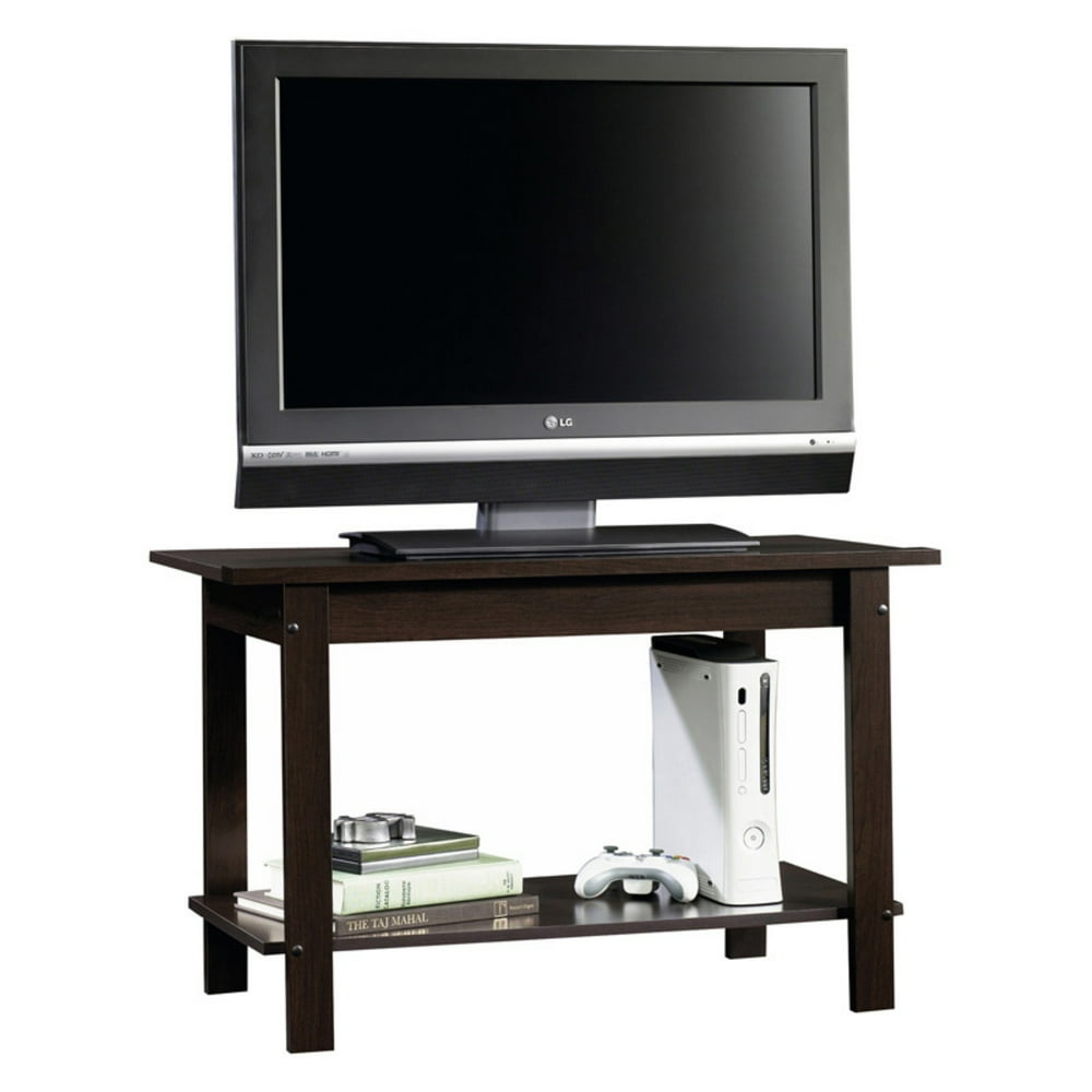 Sauder Beginnings TV Stand for TVs up to 37", Cinnamon Cherry Finish