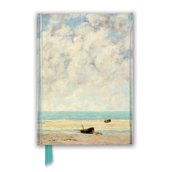 Flame Tree Notebooks: Gustave Courbet: The Calm Sea (Foiled Journal) (Notebook / blank book)