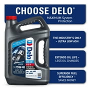 Chevron Delo 600 ADF 15W40 Heavy Duty Diesel Motor Oil, 1 Gallon