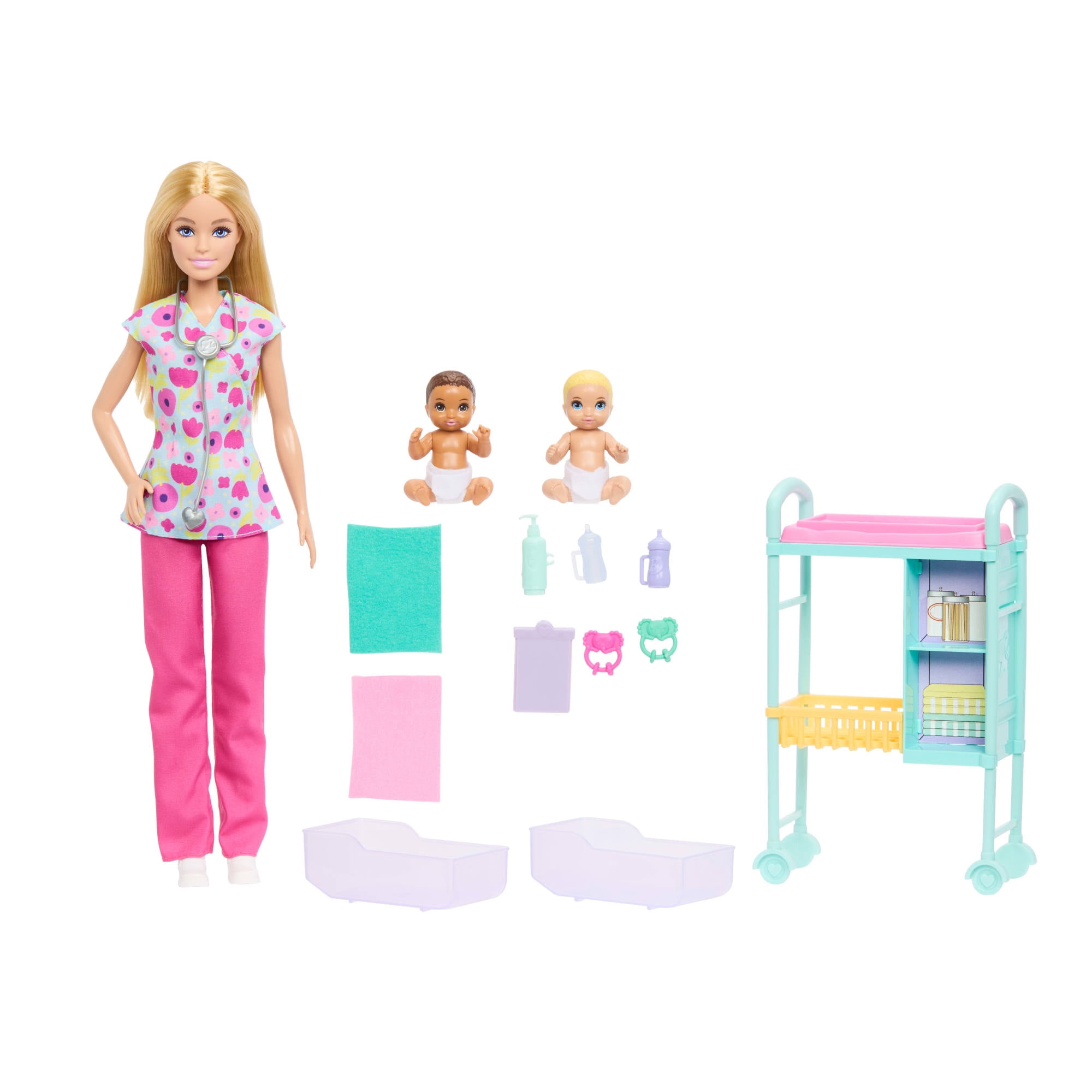 Barbie Careers Science Lab Playset with Workspace Accessories