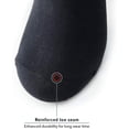 thumbnail image 3 of 10 pares de calcetines tobilleros de algodón ajustados, transpirables y gruesos y acolchados para hombres y mujeres, 3 of 5