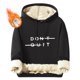 thumbnail image 1 of Sudadera con capucha para hombre, informal, a la moda, con estampado navideño, de manga larga y bolsillo, de poliéster, 1 of 4