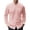 Pink, variant on Long Sleeve Mens Dress Shirts Casual Solid Shirts for Men Regular Oxford Tops with Pocket