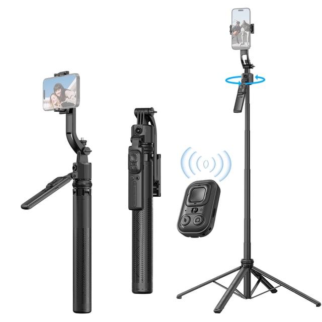 Tripod,Ai 1/4 Inch Screw Remote Shutter Live Video With 1/4 Stick Rotatable Inch Screw Rotatable Max. Video Quadrapod 1/4