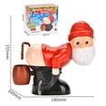 thumbnail image 4 of Máquina Burbujas Papá Noel Soplador para Fiesta Festival () Rojo, 4 of 8