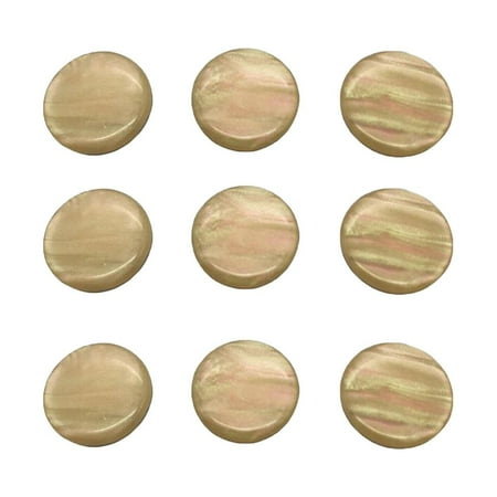 9 Pieces / Pack Trumpet Cornet Palm Key Buttons Inlays Parts