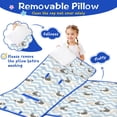 thumbnail image 3 of Pug and Footprints Toddler Nap Mats for Kids Preschool,Sleeping Mat Bag or Kids,Toddler Sleeping Bag,Toddler Nap Mat or Daycare, 3 of 6