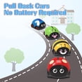 thumbnail image 5 of Juguetes para niños de 3 a 4 años, juego de vehículos impulsados ​​por fricción, juguetes para niñas de 3 años, juguetes para empujar y regresar al coche de bebé (paquete de 4), 5 of 5