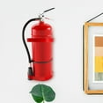 thumbnail image 4 of TAILTOSS 1Pack Iron Fire Extinguisher Rack Wall Mounting Bracket Red Rectangular For Home and Office, 4 of 8