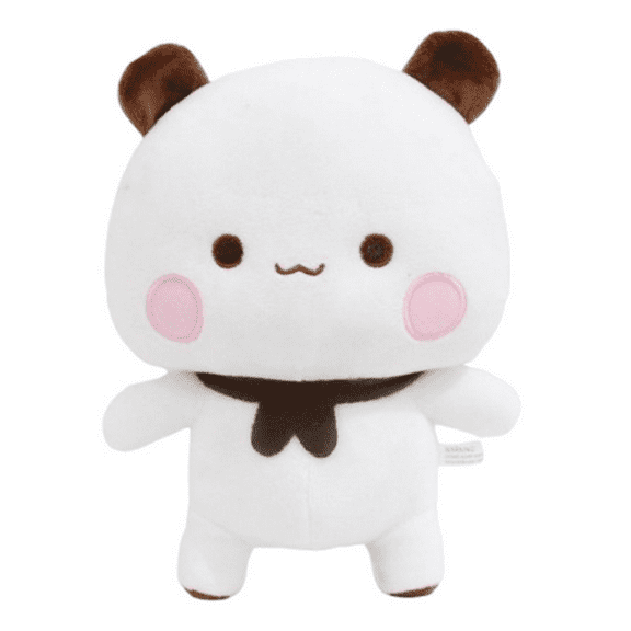 Bubu Dudu Plush Doll, Bubu and Dudu Cartoon Plush Panda Bear Figure Stuffed Toys, Bubu and Dudu Merchandise Adorable Soft Plush Animal Pillow, Xmas Birthday Party New Year Gift for Fans Friends, 1pc