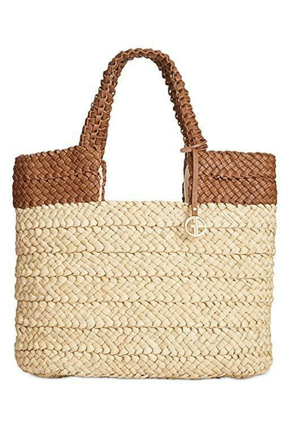 Natural Straw Tote