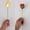 🔥 red_Base#209, variant on Magician Trick Flower Prop | Fire-to-Rose Flame Transformation | Visual Magic Effect | Durable, Reusable | Easy Mentalism for Wedding, Stage, Street Shows | Halloween Décor | 1 PC