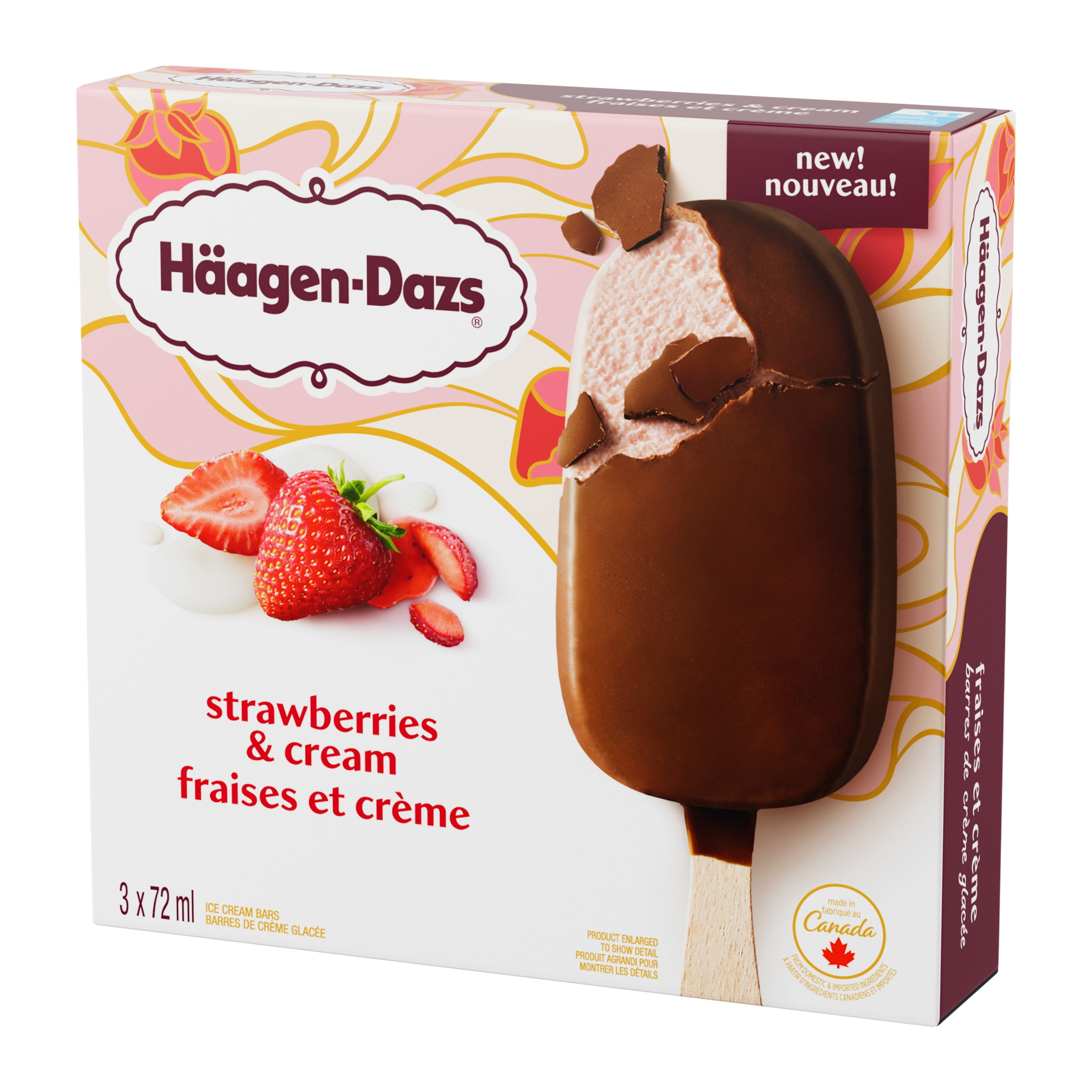 HGDZS STRWBRRS&CRM - FRENCH HAGEN DAZS HGDZS FRSES ET CRME