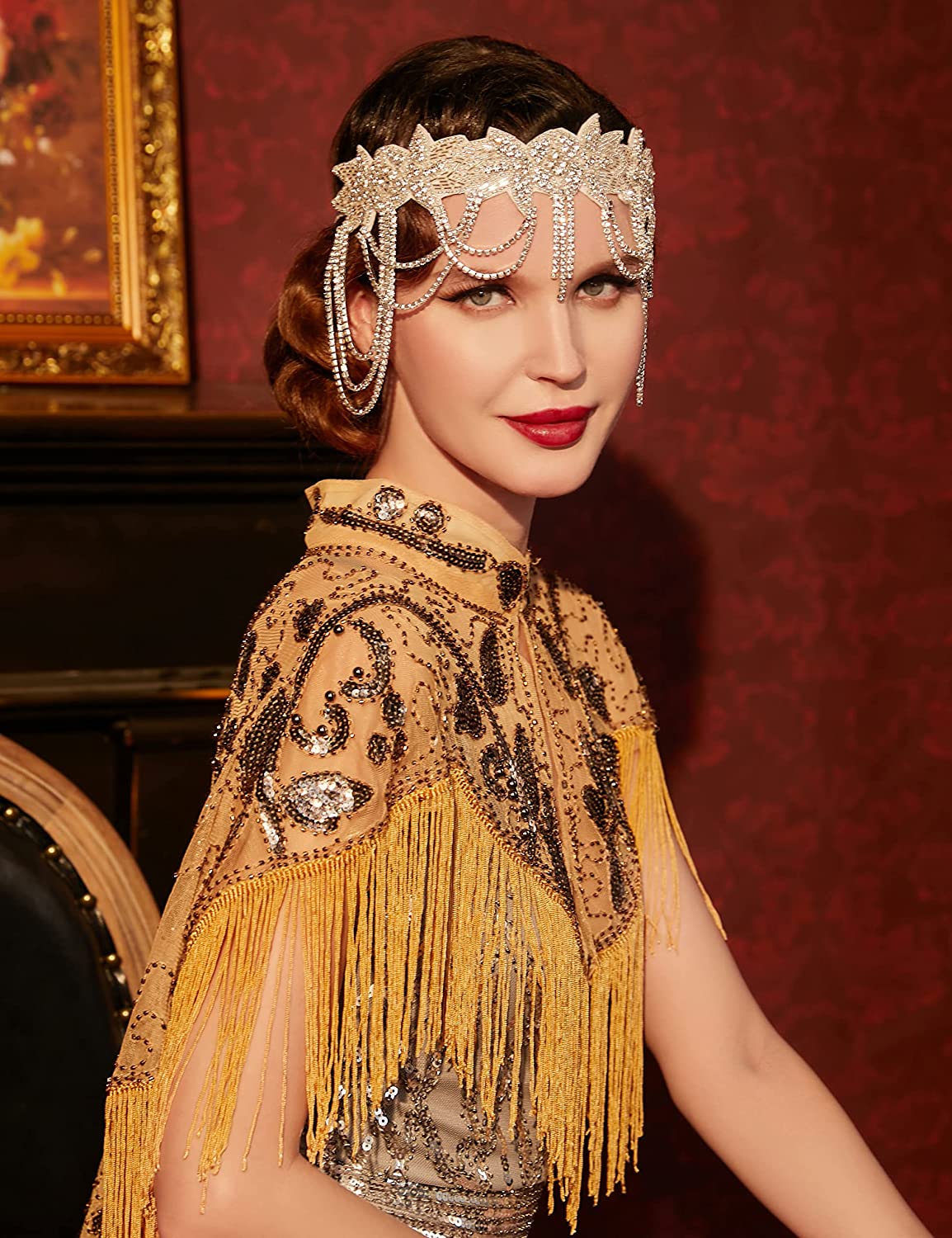 1920s Flapper Headpiece Headband Great 