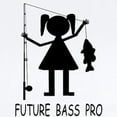 thumbnail image 2 of CafePress - Future Bass Pro - Baby Light Bodysuit, Size Newborn - 24 Months, 2 of 4