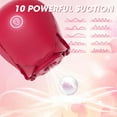 thumbnail image 1 of Rose Vibrator, XOPLAY G-Spot Clitoral Sucking Vibrator Stimulator, Rose Sex Toy for Women, 1 of 3