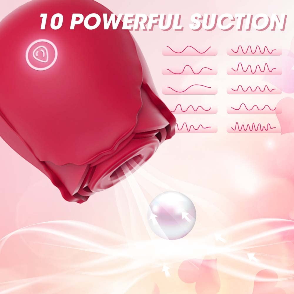 Rose Vibrator, XOPLAY G-Spot Clitoral Sucking Vibrator Stimulator, Rose Sex  Toy for Women - Walmart.ca