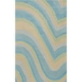 thumbnail image 1 of HomeRoots 352350 3 ft. 3 in. x 5 ft. 3 in. Wool Ocean Area Rug, 1 of 1