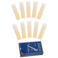 thumbnail image 1 of WEUVEB 10Pcs Compact Saxophone Reeds 2.5 Strength with Independent Clips for Safe Storage and Easy Mounting, 1 of 8