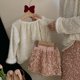 thumbnail image 2 of Sudaderas con capucha Primavera Ropa infantil coreana Otoño Nuevas niñas Dulce Sentido avanzado Tops de lentejuelas Falda versátil 2024, 2 of 5