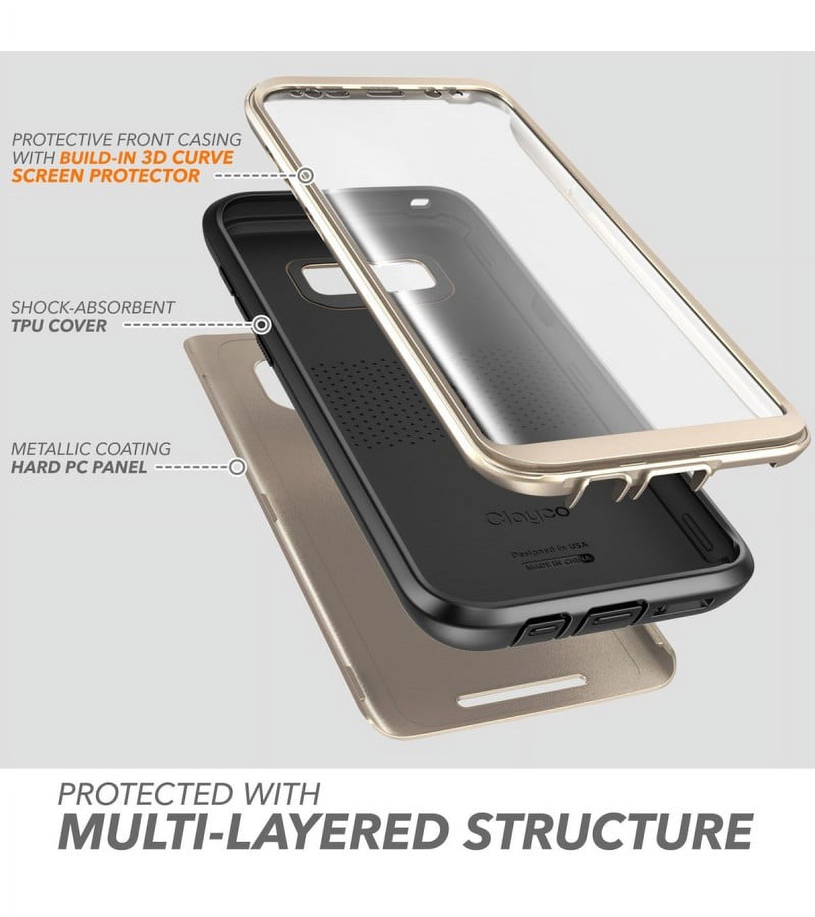 Clayco Galaxy S8+ Pl Case, Hera Series Full-body