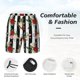 thumbnail image 3 of Fotbe Rose Flowers Traje de Baño para Hombre – Shorts de Natación de Secado Rápido con Forro y Bolsillos-Large, 3 of 6