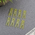 thumbnail image 4 of 100 Pcs Yellow Mini Plastic Clips for Crafts and Home Use, Lightweight Durable Mini Clips, 2.5 cm, 4 of 8