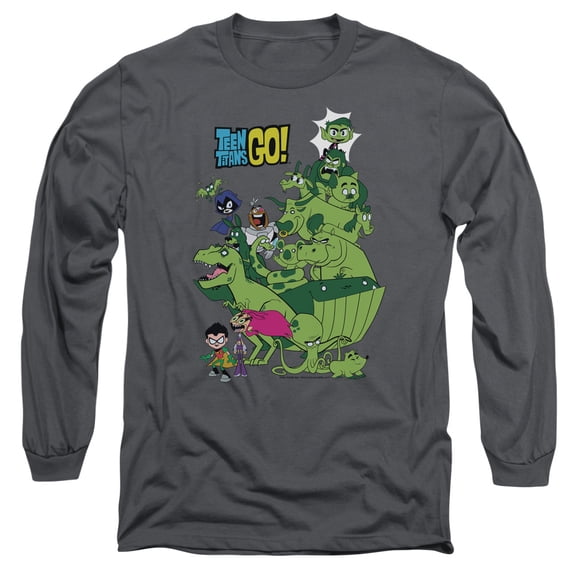 Teen Titans Go - Beast Boy Stack - Long Sleeve Shirt - XXX-Large