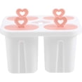 thumbnail image 2 of 1 Set Four Ice Cream Popsicle Mold Bear Ice Cube Reusable Diy Frozen Ice Cream (sky-blue), 2 of 3