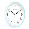 thumbnail image 2 of Titan Contemporary Plastic Wall Clock with Lume Hands, (12.79 inch x 12.79 inch, Blue), 2 of 5