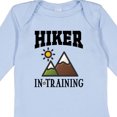 thumbnail image 4 of Inktastic Future Hiker in Training Boys or Girls Long Sleeve Baby Bodysuit, 4 of 5