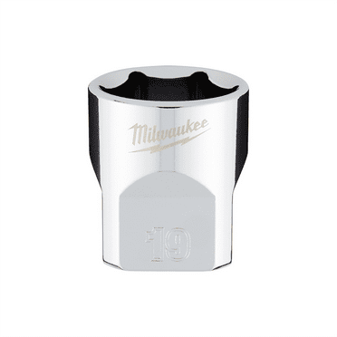 Milwaukee 45-34-9089 3/8" Drive 19mm Metric 6-Point Socket