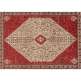 thumbnail image 1 of Ahgly Company Indoor Rectangle Traditional Red Persian Area Rugs, 3' x 5', 1 of 6