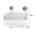 thumbnail image 3 of Vrorvz Bathroom Suction Cup Storage Rack Large Capacity Sanitary Napkin and Tampon Organization Box Feminine Product Organizer for Privacy Bathroom Decor, 3 of 6