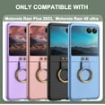thumbnail image 6 of Compatible Flip Case for Motorola Razr Plus Case 2023 with Ring,Motorola Razr 40 Ultra Case Slim,Hard PC Lightweight Shockproof Cases for Motorola Razr 2023 Case Moto Razr Plus Case Stand Black, 6 of 7