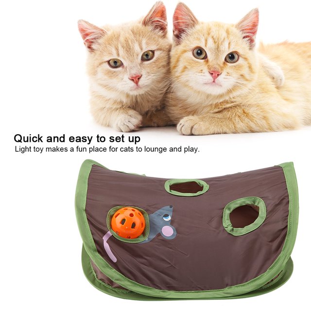 Pet Cat Interactive Toy,9 Mouse Holes Pet Cat Toywith Mouse Cat Interactive Toy Ultimate Reliability
