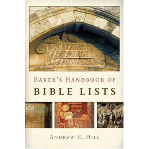 Pre-Owned Bakers Handbook of Bible Lists (Paperback) 0801067693 9780801067693