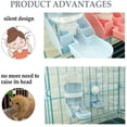 thumbnail image 4 of Rabbit Water Bottle, Hanging Fountain Automatic Drinking Fountain Without Leaking Feeder, 4 of 6