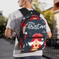 thumbnail image 7 of Fotbe Cute Christmas Gnomes (2) Lightweight Casual Laptop Backpack for Men and Women, Daily use Waterproof backpack, Backpack for College, 7 of 7