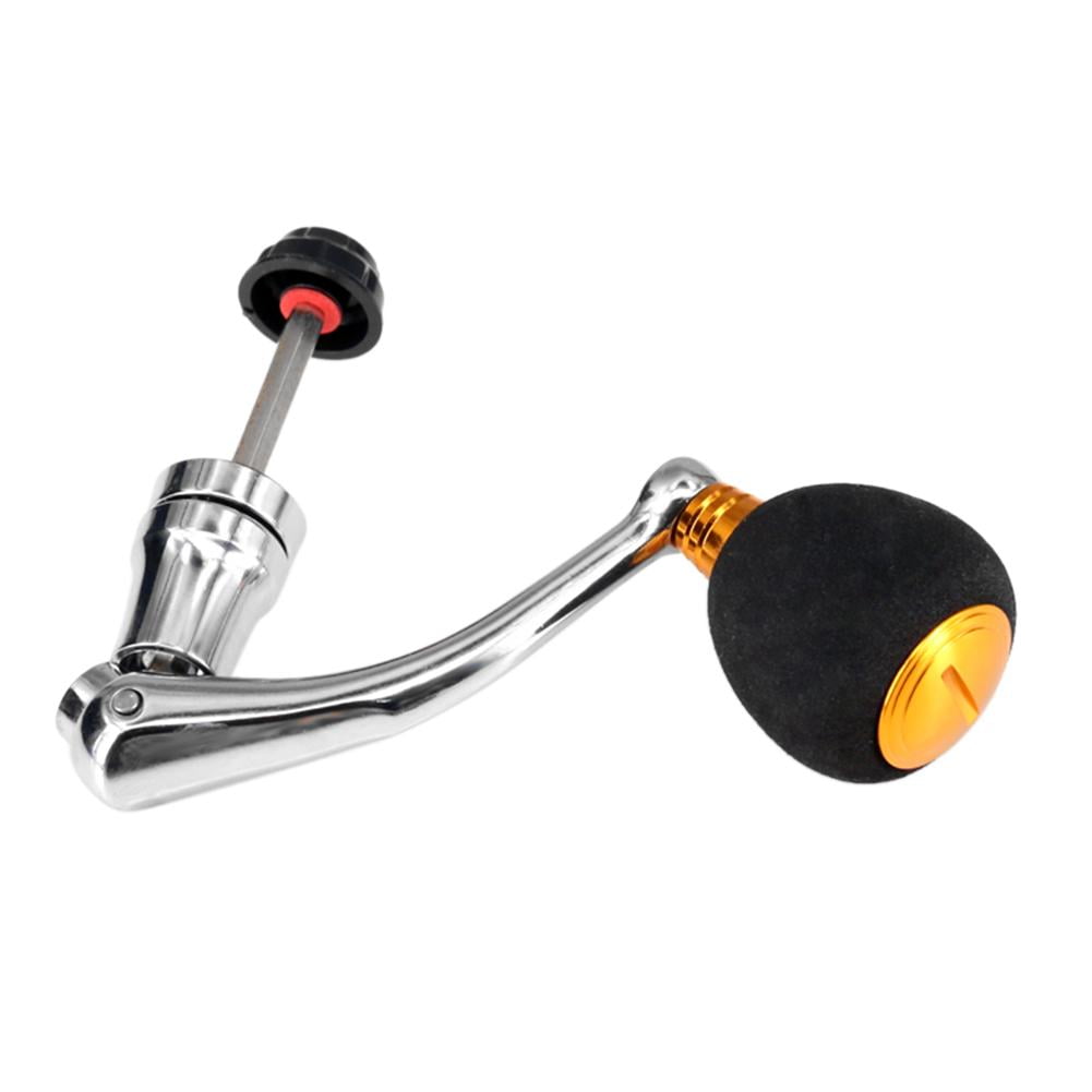 Metal Fishing Baitcasting Wheel Rocker Arm Power Knob Reel Handle Colorful Set 