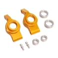 thumbnail image 3 of Asientos de rueda trasera de metal RC, pieza de dirección 1:18, juguetes, pasatiempos, coches RC, repuestos para camión DIY, vehículo 184008 184011 Oro, 3 of 8