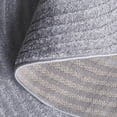 thumbnail image 5 of SAFAVIEH Contour Jakov Geometric Area Rug, Grey/Dark Grey, 5'3" x 7'6", 5 of 11