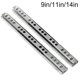 thumbnail image 4 of Drawer Runner Rail Replacement Silver Slide Attachment Bearing Furniture, 4 of 5