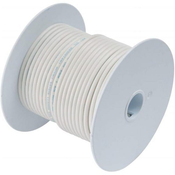 Amw-338 Primary Wire Number 18, White