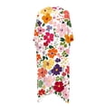 thumbnail image 4 of Xdegoge Kimono Cardigans for Women Open Front Half Sleeve Boho Tropical Print Cover Up Sheer Chiffon Duster Lightweight Summer Casual Daily Outerwear, 4 of 9