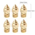 thumbnail image 4 of 6 Pcs 3d Printers Accessories 3d Printer Thread Prints Nozzles 3d Printer Parts 3d Printer Nozzle, 4 of 4