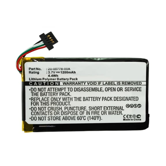 Batteries N Accessories BNA-WB-P7345 Remote Control Battery - Li-Pol, 3.7V, 1200 mAh, Ultra High Capacity Battery - Replacement for Nevo 20-00778-00A Battery