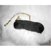 Hamilton Halter Company - Lunge Line With 24 Inch Chain Single Thick- Black 26 Feet - 23D24 BK
