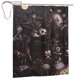 thumbnail image 1 of Cortina de ducha de pesadilla antes de Navidad, 60 x 72 pulgadas, decoración de fiesta con calavera de terror, juego de decoración para bañeras y baños con 12 ganchos, 1 of 8