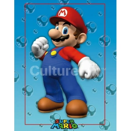 Nintendo Super Mario Solo Laminated Poster (20 X 16)